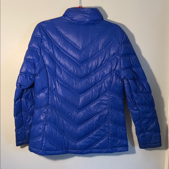 Calvin Klein Royal Blue Puffer Jacket - Picture 3 of 4